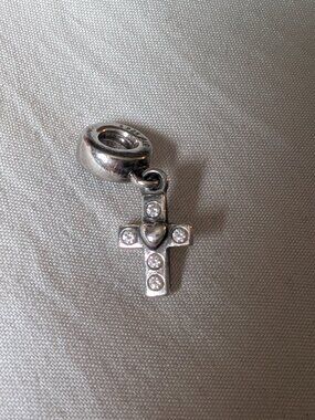 Retired Pandora Cross Charm